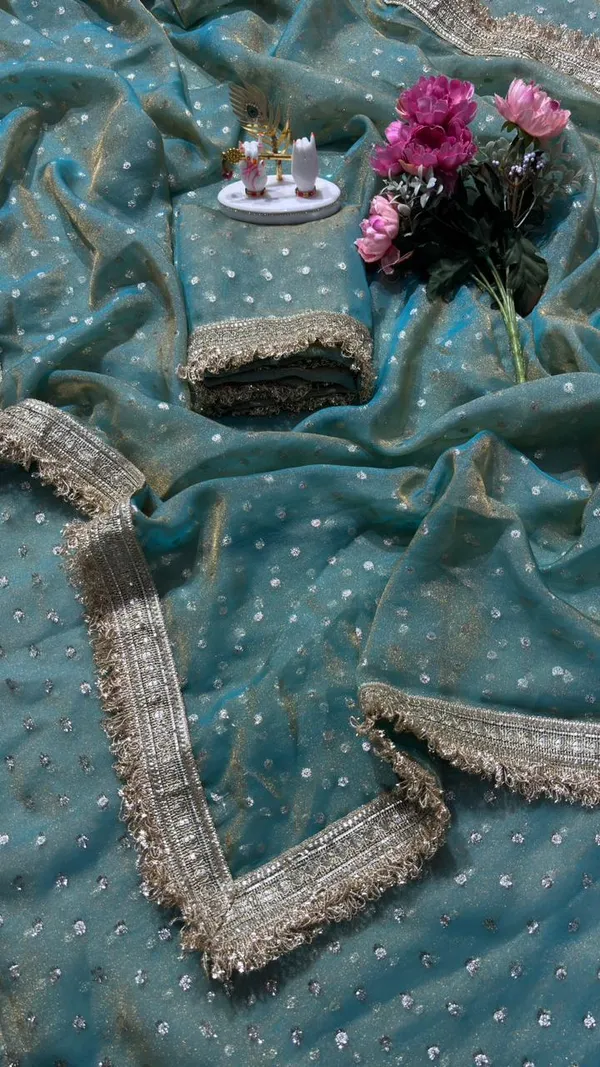 Premium_NC_Moss_Saree_with_Heavy_Designer_Embroidery_Lace_Border_&_Blouse_Piece