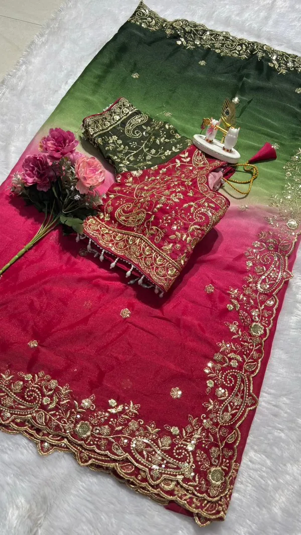 Premium_Ombre_Georgette_Saree_with_Heavy_Embroidery_Work_&_Designer_Dual-Tone_Blouse