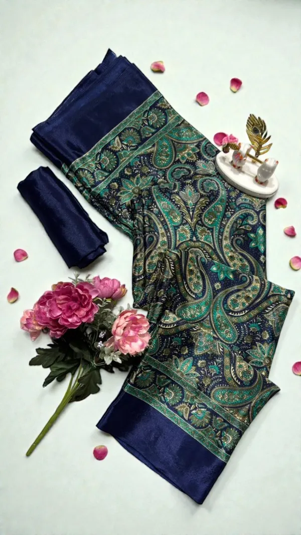 Tarki_Silk_Printed_Saree_with_Elegant_Paisley_Design_and_Unstitched_Blouse_Piece