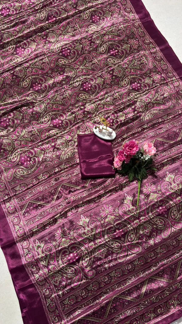 Tarki_Silk_Printed_Saree_with_Elegant_Paisley_Design_and_Unstitched_Blouse_Piece