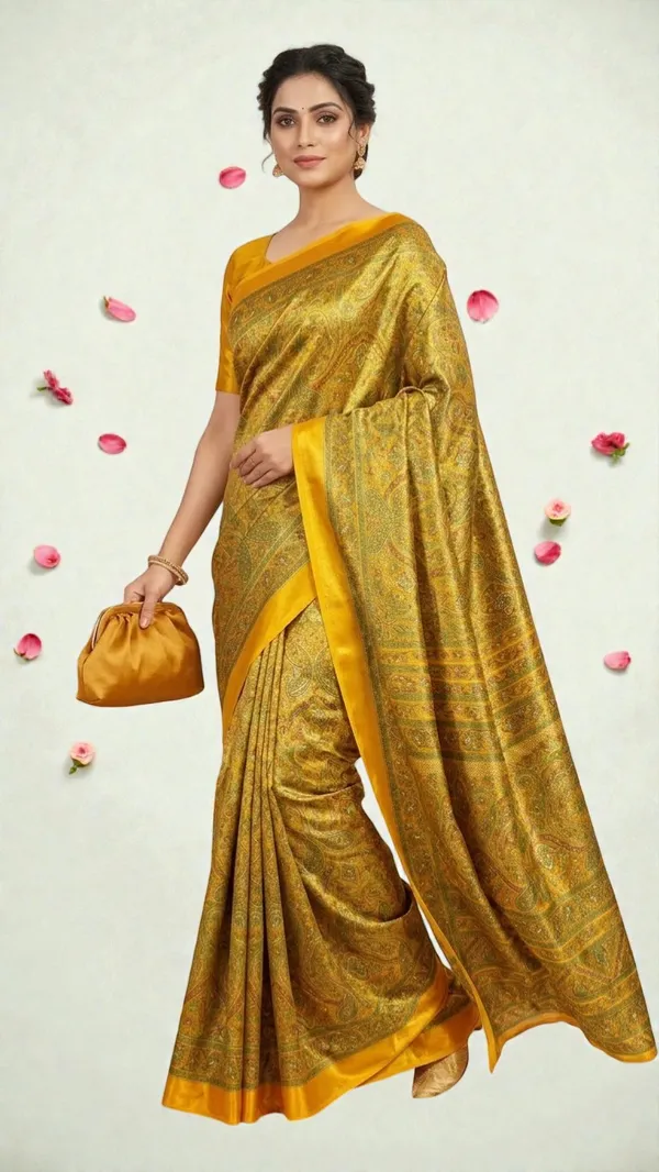 Tarki_Silk_Printed_Saree_with_Elegant_Paisley_Design_and_Unstitched_Blouse_Piece