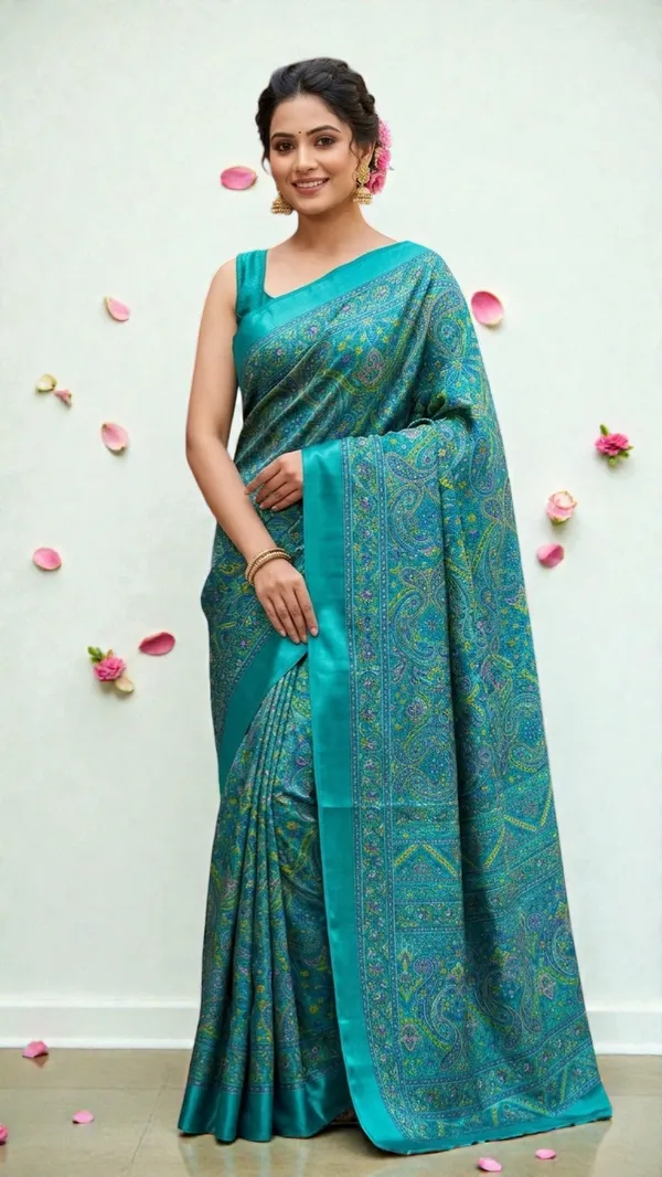 Tarki_Silk_Printed_Saree_with_Elegant_Paisley_Design_and_Unstitched_Blouse_Piece