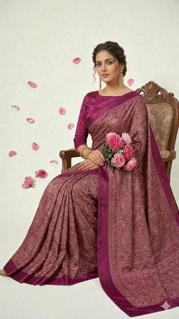 Tarki_Silk_Printed_Saree_with_Elegant_Paisley_Design_and_Unstitched_Blouse_Piece