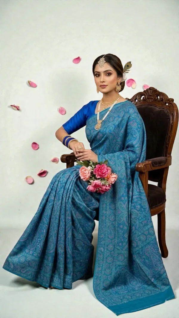 Tarki_Silk_Printed_Saree_with_Elegant_Paisley_Design_and_Unstitched_Blouse_Piece