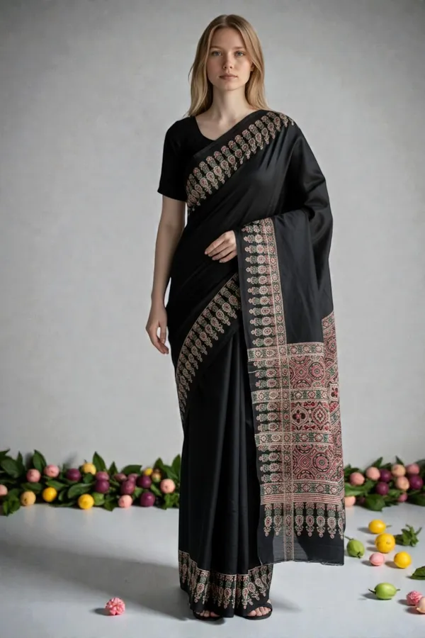 Black_Georgette_Saree_For_Women