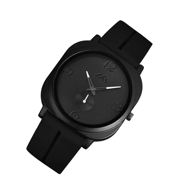 Black_Analog_Quartz_Watch_With_Silicone_Strap_For_Men