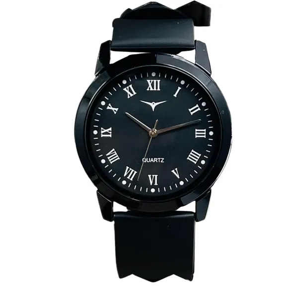 Black_Analog_Quartz_Watch_With_Silicone_Strap_For_Men
