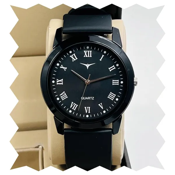 Black_Analog_Quartz_Watch_With_Silicone_Strap_For_Men