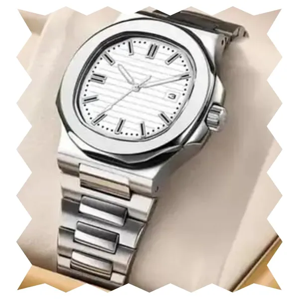 White_Stainless_Steel_Analog_Quartz_Watch_For_Men