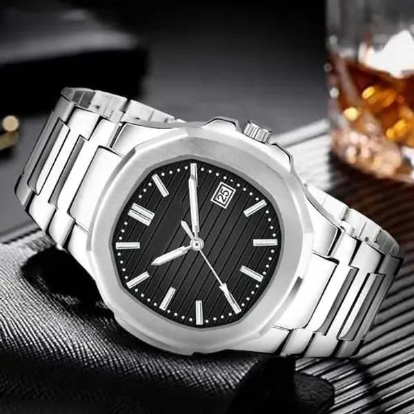 Black_Stainless_Steel_Analog_Quartz_Watch_For_Men