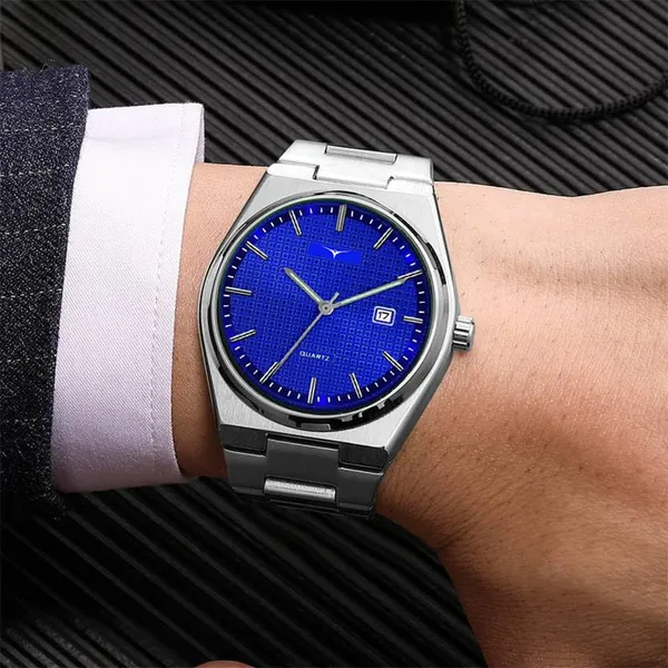 Blue_Stainless_Steel_Analog_Watch_For_Men