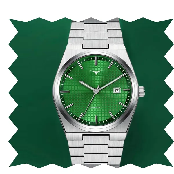 Green_Stainless_Steel_Analog_Watch_For_Men