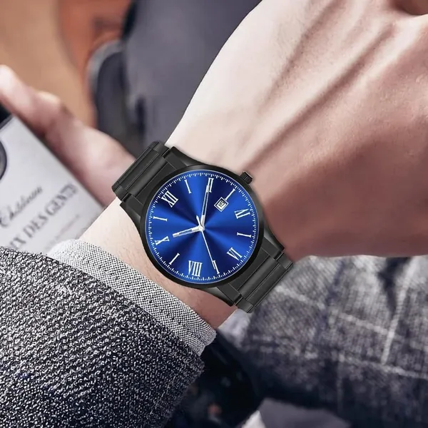 Black_Stainless_Steel_Analog_Quartz_Watch_For_Men