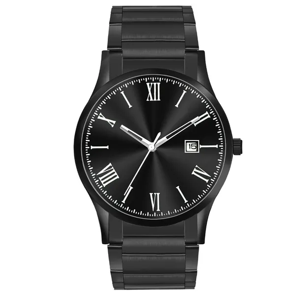Black_Stainless_Steel_Analog_Quartz_Watch_For_Men