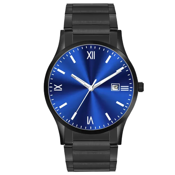 Black_Stainless_Steel_Roman_Numerals__Analog_Watch__For_Men