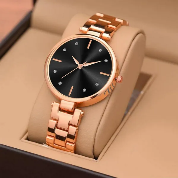 Rose_Gold_Quartz_Bracelet_Watch_For_Women
