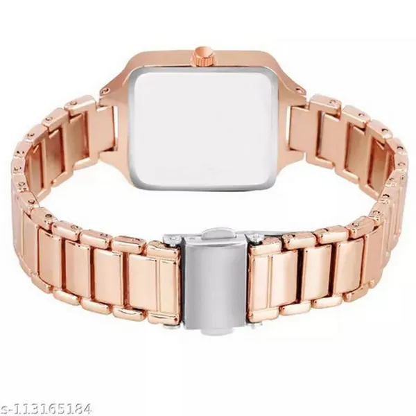 Rose_Gold_Square_Dial_Analog_Bracelet_Watch_For_Women