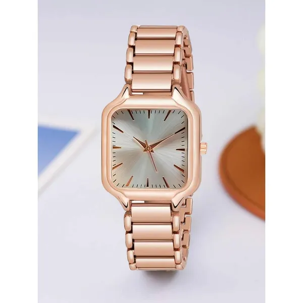 Rose_Gold_Square_Dial_Bracelet_Watch_For_Women