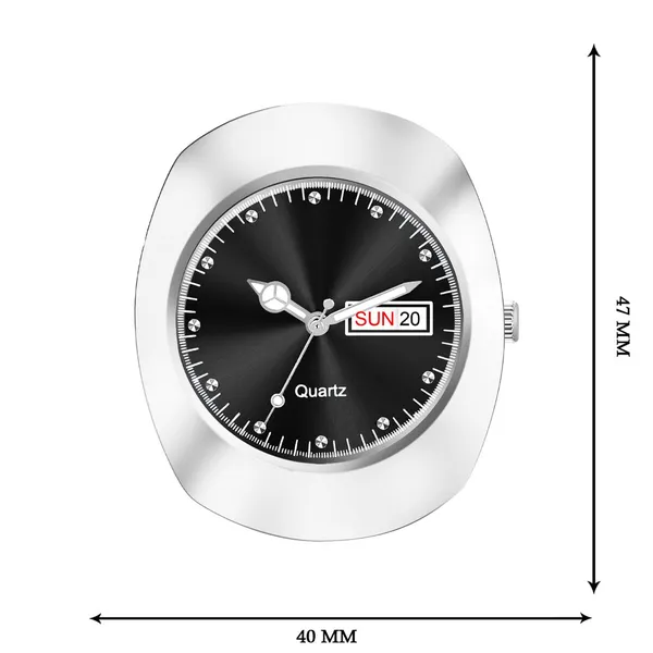 Black_Quartz_Analog_Wristwatch_With_Day_Date_Display_For_Men