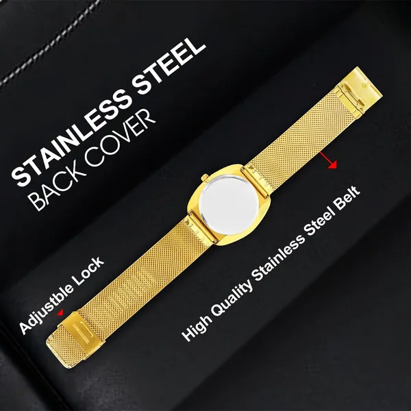 Golden_Stainless_Steel_Mesh_Strap_Analog_Watch_For_Men