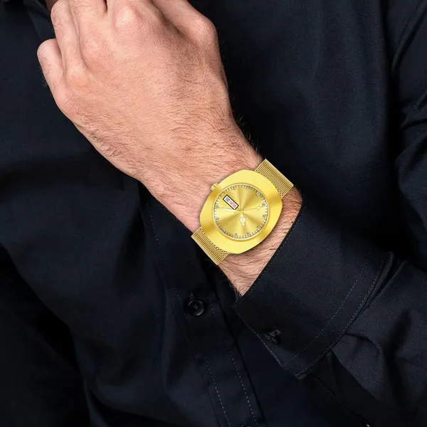 Golden_Stainless_Steel_Mesh_Strap_Analog_Watch_For_Men