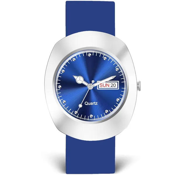 Blue_Quartz_Analog_Wristwatch_With_Day_Date_Display_For_Men