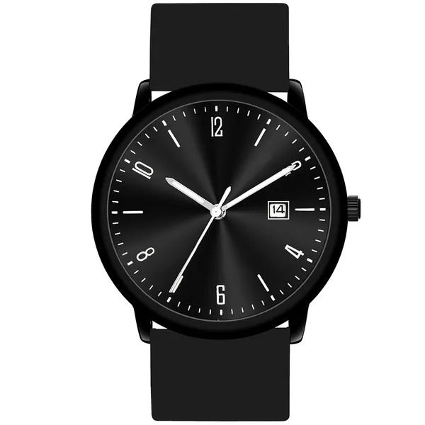 Black_Analog_Quartz_Watch_With_Leather_Strap_For_Men