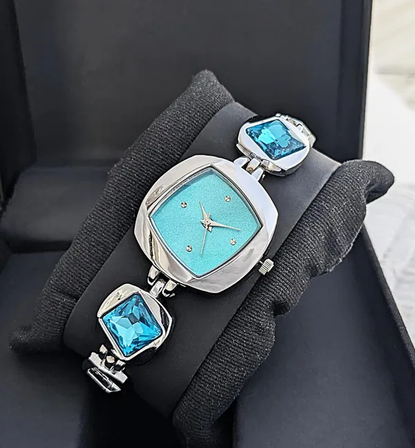 Silver-Sky_Blue_Crystal_Accent_Watch_For_Women