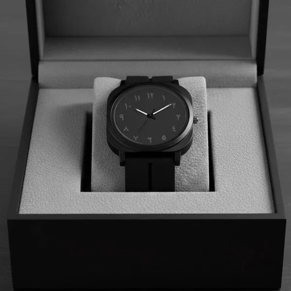 Black_Stainless_Steel_Quartz_Wrist_Watch_For_Men