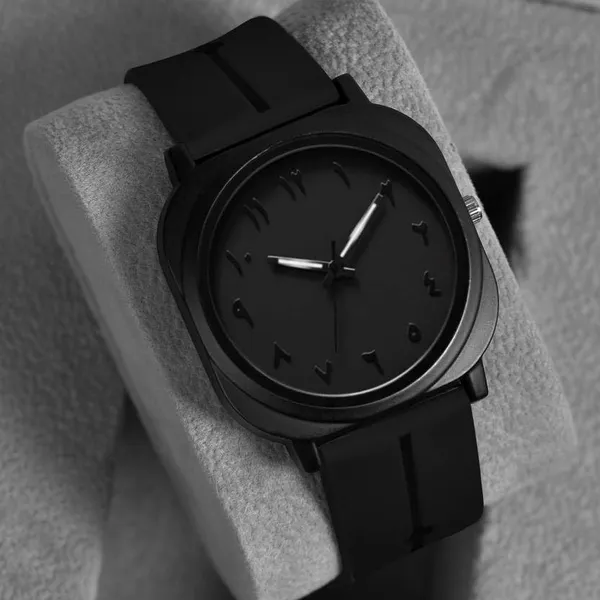 Black_Stainless_Steel_Quartz_Wrist_Watch_For_Men