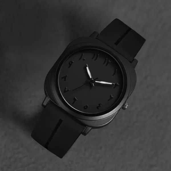 Black_Stainless_Steel_Quartz_Wrist_Watch_For_Men