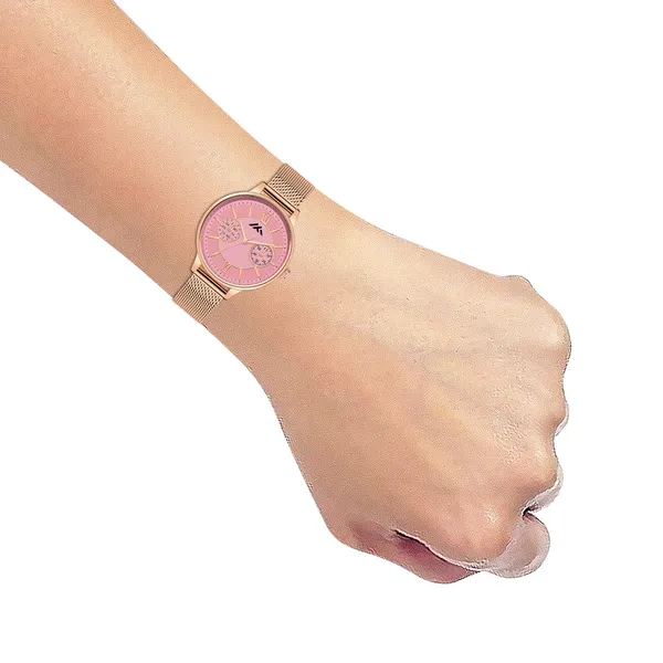 Pink_And_Rose_Gold_Stainless_Steel_Analog_Watch_For_Women
