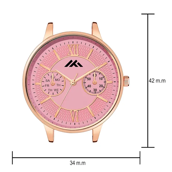 Pink_And_Rose_Gold_Stainless_Steel_Analog_Watch_For_Women