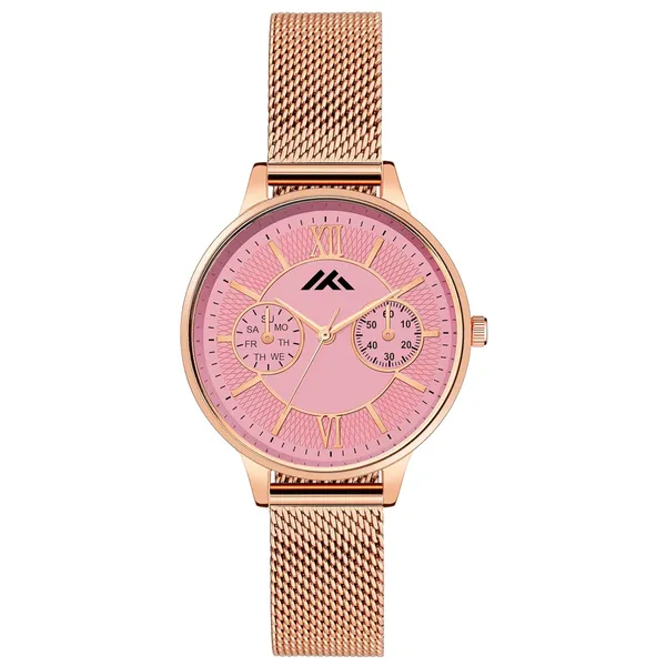 Pink_And_Rose_Gold_Stainless_Steel_Analog_Watch_For_Women