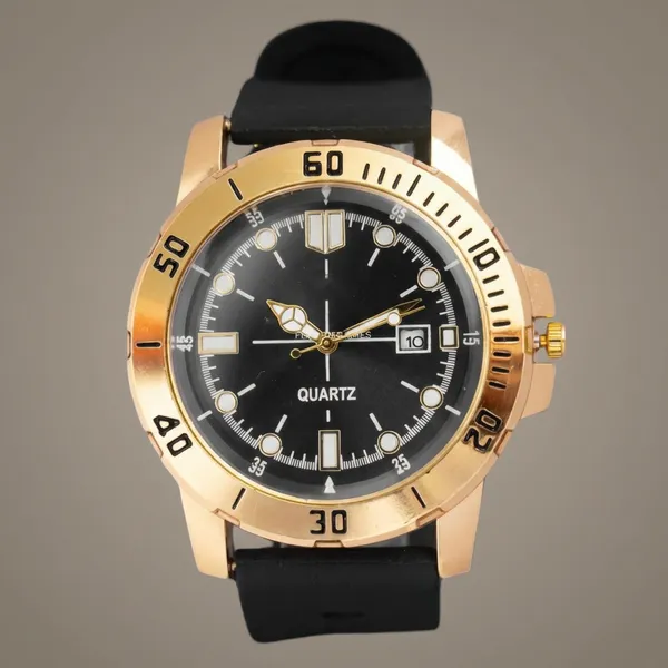 Black_Quartz_Analog_Wristwatch_With_Rubber_Strap_For_Men