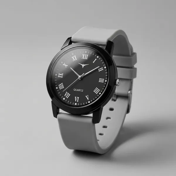 Grey_Analog_Quartz_Watch_With_Silicone_Strap_For_Men