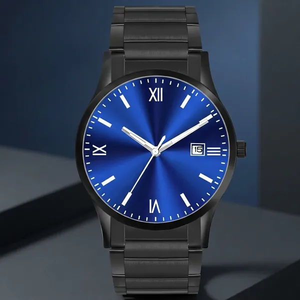 Black_Stainless_Steel_Roman_Numerals__Analog_Watch__For_Men