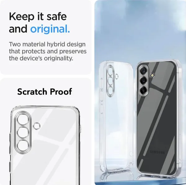 Samsung_Galaxy_A36_5G_Clear_Case,_PC+TPU_Hybrid_Protection,_Scratch-Resistant_Transparent_Back_Cover