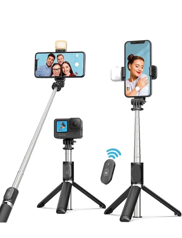Selfie_Stick_Tripod_with_LED_Flash_Light,_Wireless_Remote,_360°_Rotation,_Compatible_with_Smartphones_and_Action_Cameras