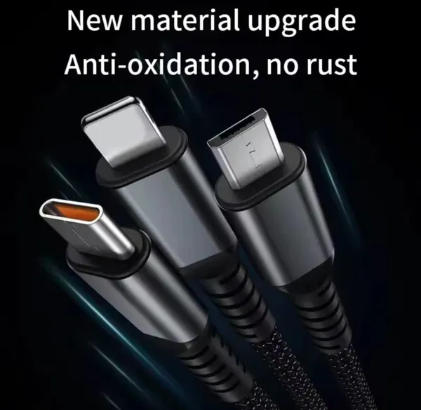 3_In_1_Cable_1_M_Dc3In1Blk_Compatible_With_Mobile_And_Black_And_One_Cable