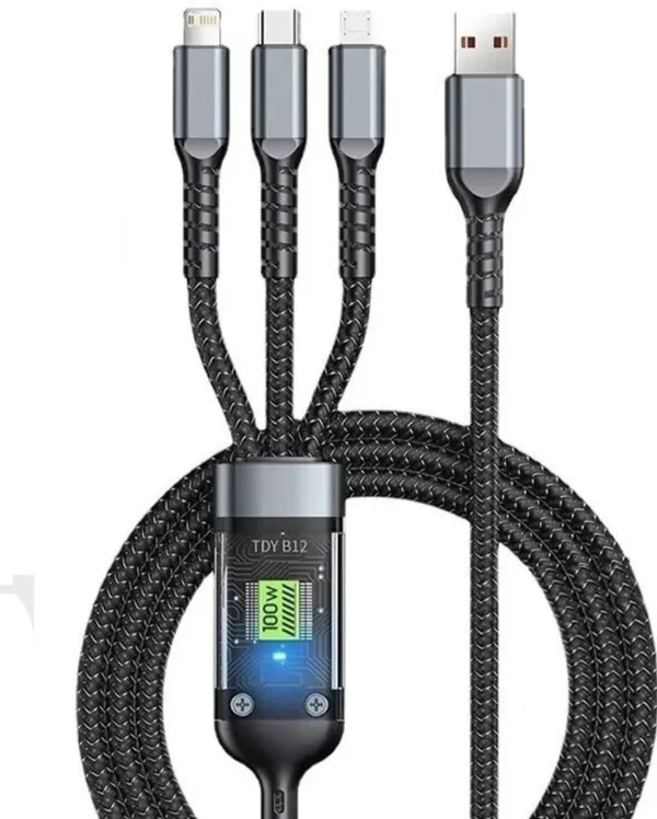 3_In_1_Cable_1_M_Dc3In1Blk_Compatible_With_Mobile_And_Black_And_One_Cable