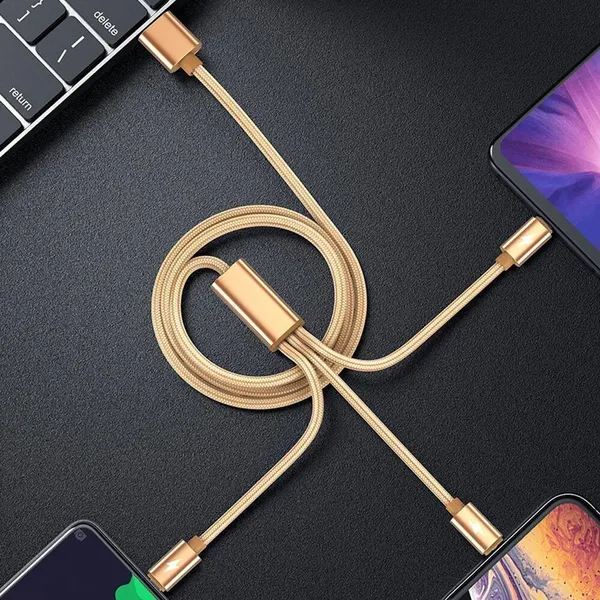 3_In_1_Cable_1.2_M_Copper_Fast_Charging_Cable_For_Mobile_Phones_With_Multipurpose_Cable__And__Premium_Material_Compatible_With_Smart_Phone_And_Ios_And_Android_And_Gold_And_One_Cable