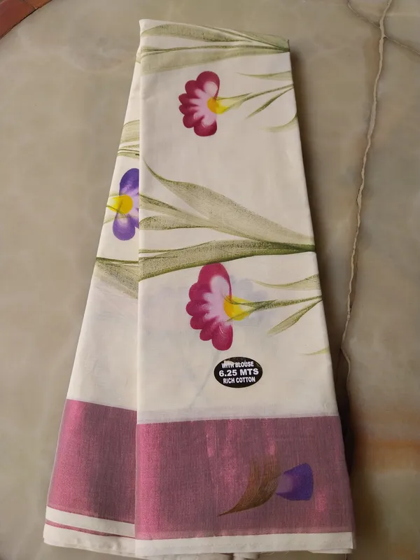 Sugandha_Floral_Pink_Saree_For_Women