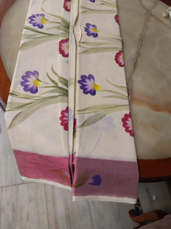 Sugandha_Floral_Pink_Saree_For_Women