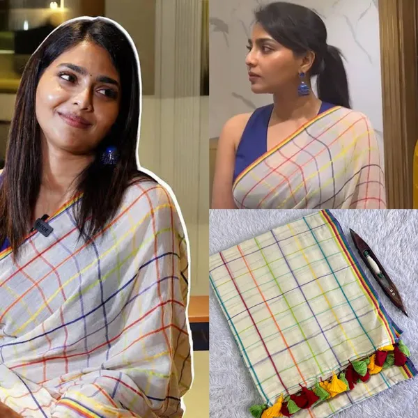 Multicolor_Checks_Mul_Cotton_For_Women