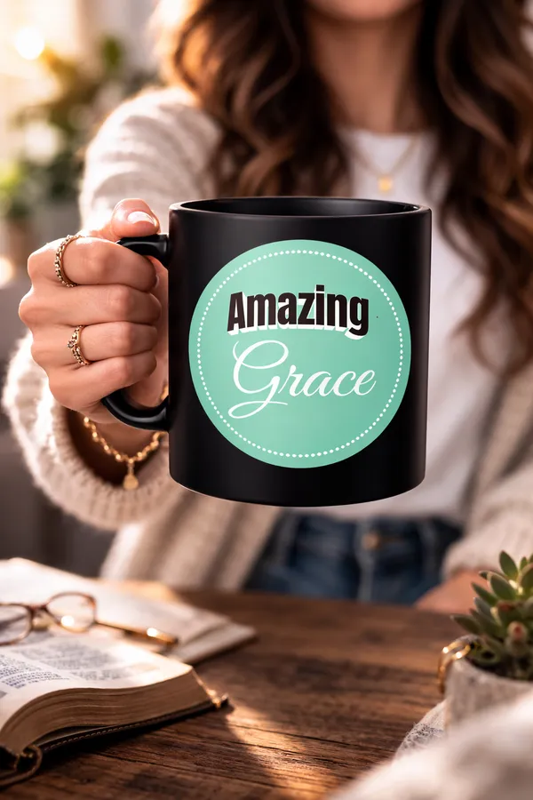 Black_Ceramic_Amazing_Grace_Mug_For_Home
