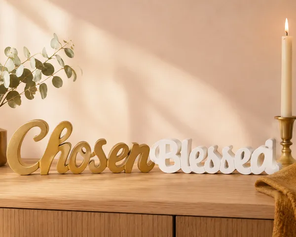 Chosen_&_Blessed_—_Gold_Metallic_&_White_Wooden_Word_Art_Set_|_Handcrafted_Christian_Home_Décor_|_Friendship_Day_Gift_|_Identity_&_Grace_Duo