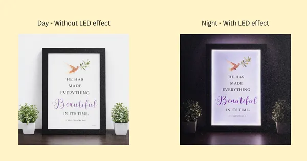 Gospel_Threads_Illuminated_LED_Scripture_Frame_|_He_Has_Made_Everything_Beautiful_|_Ecclesiastes_3:11_|_8x12_Inch_Christian_LED_Wall_Frame_|_Matte_Day_Glow_Night
