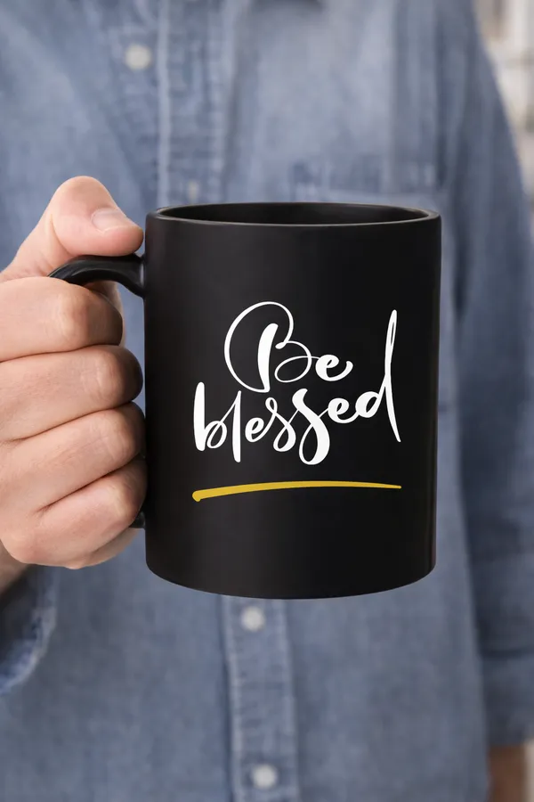 Gospel_Threads_Blessed_Black_Ceramic_Coffee_Mug_|_Christian_Faith_Scripture_Mug_India_|_Minimalist_Blessed_Gift_Mug_for_Believers_&_Homes