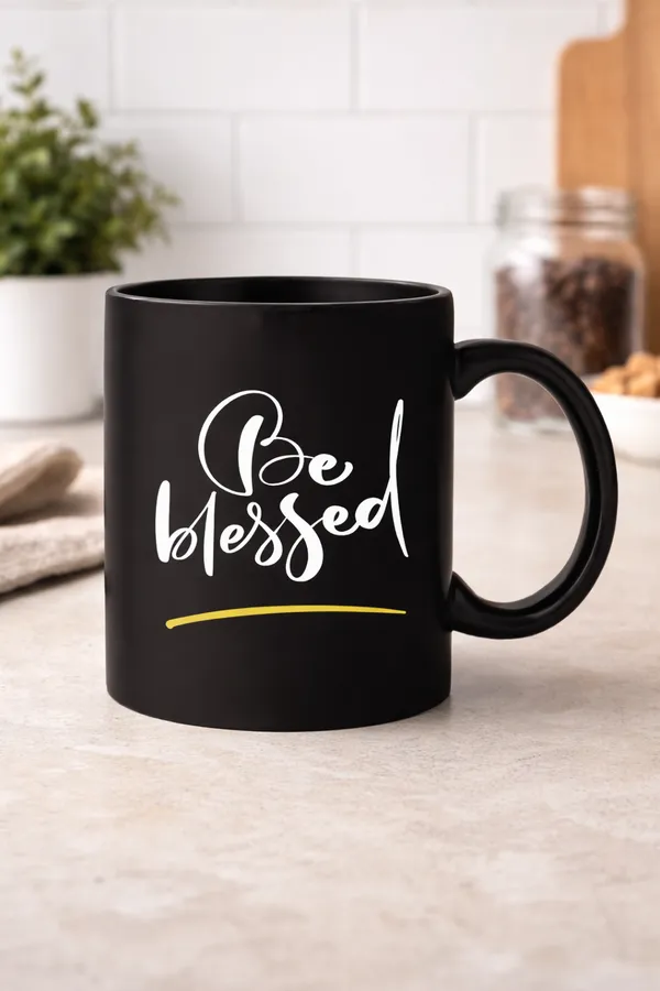 Gospel_Threads_Blessed_Black_Ceramic_Coffee_Mug_|_Christian_Faith_Scripture_Mug_India_|_Minimalist_Blessed_Gift_Mug_for_Believers_&_Homes